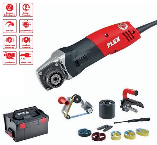 Εικόνα της Flex Λειαντήρας Σωληνών - Σατινιέρα BSE 14-3 INOX Set