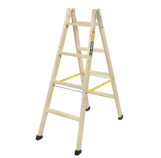 Εικόνα της Palbest Ξύλινη σκάλα Διπλού συνδιασμού
