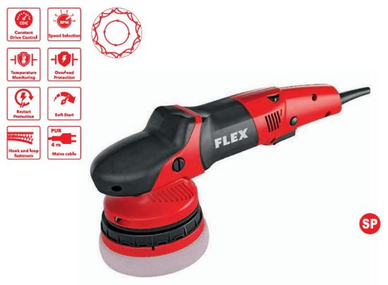 Εικόνα της Flex Έκκεντρος Αλοιφαδόρος DUAL XCE 10-8 125