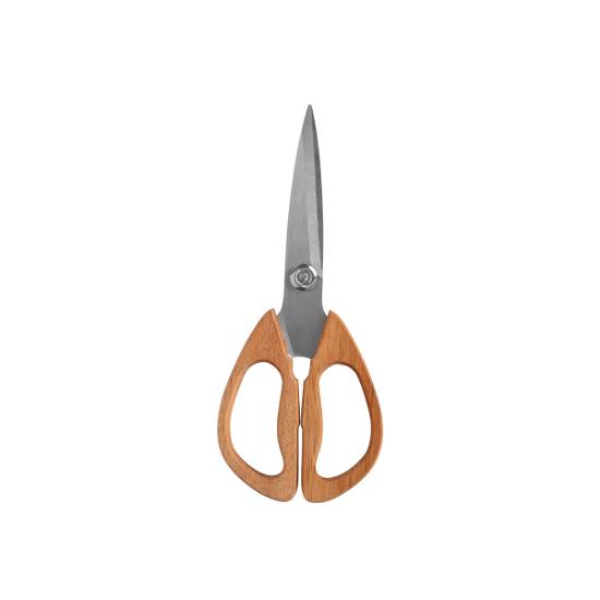 Εικόνα της Estia Ψαλιδι Κουζίνας Allure Ανοξείδωτο Ατσάλι Με Ξύλινη Λαβή