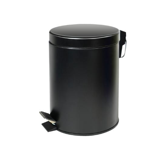 Εικόνα της Karag Χαρτοδοχείο Απορριμμάτων Ga-8805Bb Μαύρο Ματ 5Lt