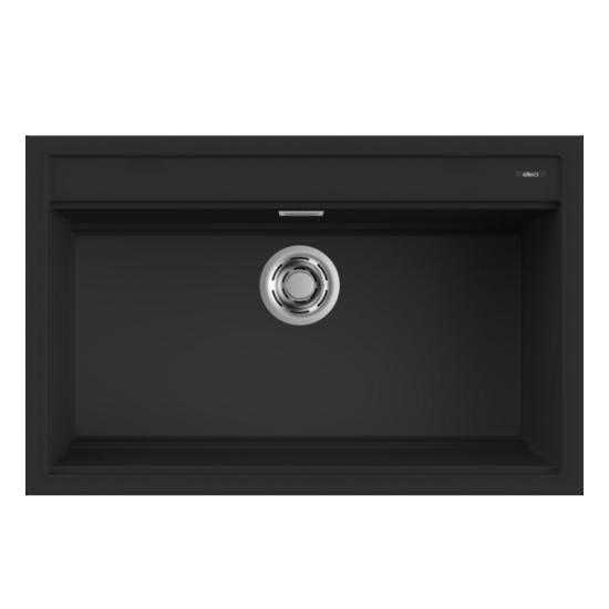 Εικόνα της Elleci Νεροχύτης Κουζίνας Best 130 79X51cm