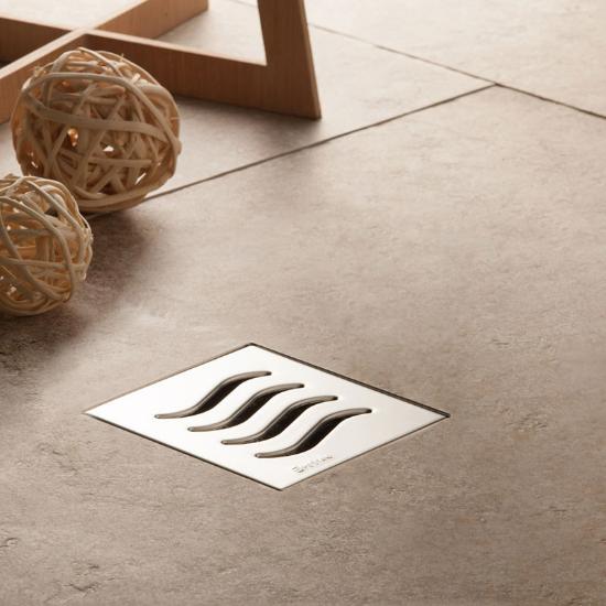 Εικόνα της Pestan Σιφόνι Δαπέδου Confluo Tide 8 10X10Cm