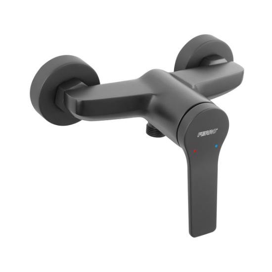 Εικόνα της Ferro Μπαταρία Ντους Stratos Black Bsc7Bl