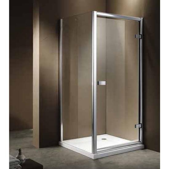 Εικόνα της Karag Καμπίνα Τετράγωνη Με Διάφανο Κρύσταλλο K-819 90X90X185cm