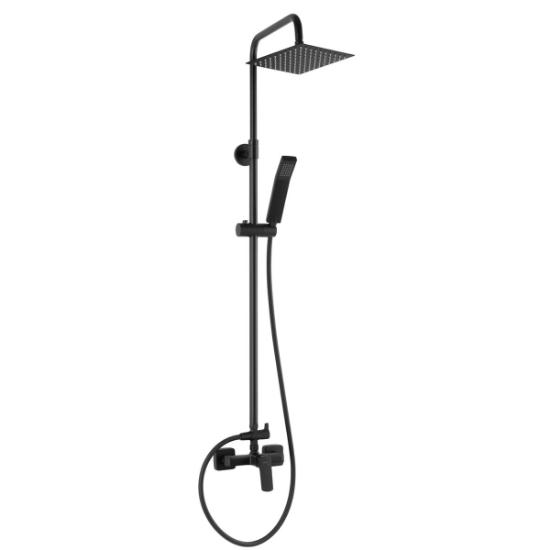 Εικόνα της Ferro Μπαταρία Σταθερού ντους VITTO Black NP81-BVI7UVL-BL