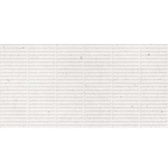 Εικόνα της Bagno Tiles Πλακάκι Mist Kitkat Decor Bianco Karag 60X120Cm
