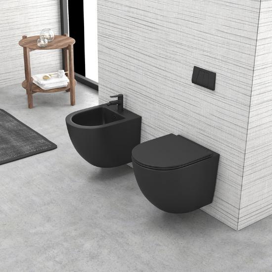 Εικόνα της Karag Μπιντέ Αναρτώμενο Μαύρο Ματ Milos Lt 046F