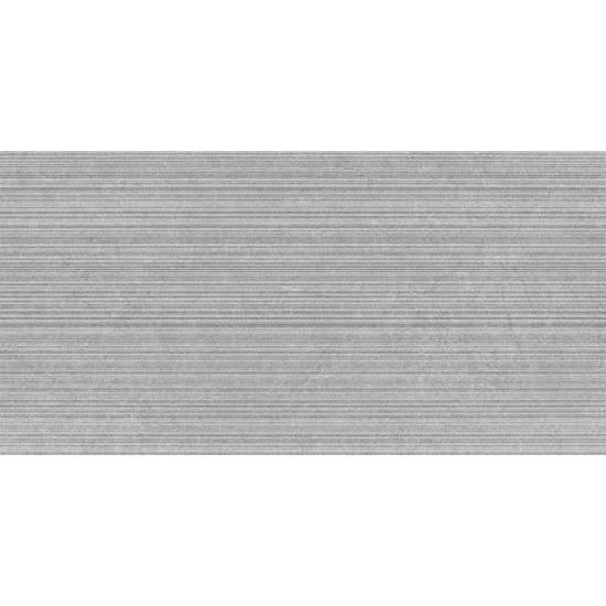 Εικόνα της Bagno Tiles Πλακάκι Gricher Liner Grey Karag 60X120Cm