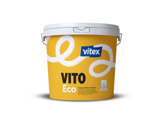 Εικόνα της Vitex Vito Οικολογικό Οικονομικό Πλαστικό Ματ Χρώμα Λευκό Εσωτερικής Χρήσης