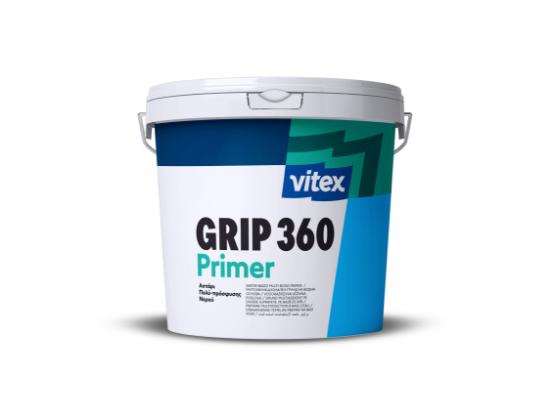 Εικόνα της Vitex Grip 360 Primer Αστάρι Πολύ-πρόσφυσης Βάσεως Νερού Λευκό