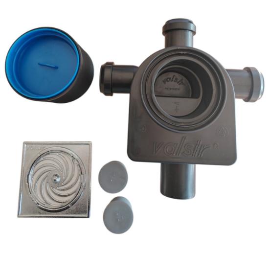 Εικόνα της Valsir Σιφώνι Δαπέδου Επιθεωρήσιμο