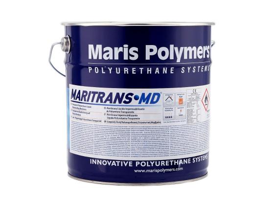 Εικόνα της Maris Polymers Maritrans Διαφανής, Επαλοιφόμενη, Αλοιφατική, Στεγανωτική Μεμβράνη Πολυουρεθανικής Βάσεως 5kg