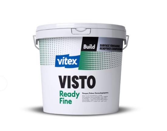 Εικόνα της Vitex Visto Ready Fine Στόκος Έτοιμος Λευκός 18kg