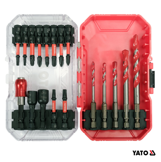 Εικόνα της Yato Μύτες Σετ 1/4 18ΤΜΧ ΥΤ-04615