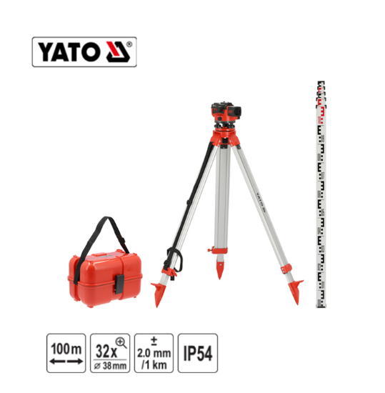 Εικόνα της Yato Χωροβάτης Σετ 100M ΥΤ-30553