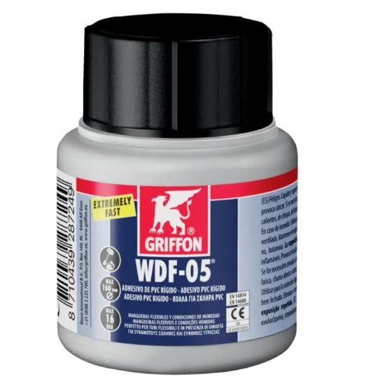 Εικόνα της Griffon WDF-05 BO Κόλλα Σωλήνων PVC 125ml