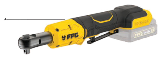 Εικόνα της FFgroup WR 60 18V PRO Καστάνια Μπαταρίας Brushless 18V Solo