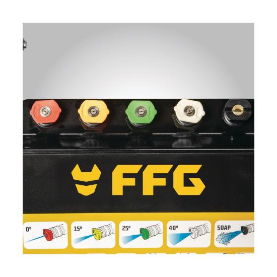 Εικόνα της FFGroup Πλυστικό Μηχάνημα Υψηλής Πίεσης Κρύου Νερού Βενζίνης GHPW 220 PRO