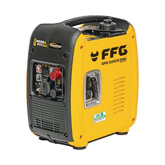Εικόνα της FFGroup Γεννήτρια βενζίνης Inverter GPG 1100iS PRO. 1.0 KW/60.00 cc. Χειρόμιζα