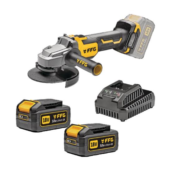Εικόνα της FFGroup Γωνιακός Τροχός Μπαταρίας AG 125 18V PRO D00521