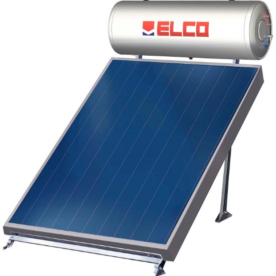 Εικόνα της Elco Ηλιακός Θερμοσίφωνας 160L Διπλής Ενέργειας Ταράτσας 1x2,00m2 Sol-Tech S2