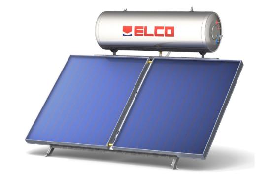Εικόνα της Elco Ηλιακός Θερμοσίφωνας Glass Τριπλής Ενέργειας 160L 2x1,50m2 Sol-Tech S2