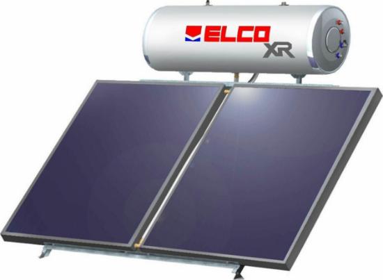 Εικόνα της Elco Ηλιακός Θερμοσίφωνας Glass Διπλής Ενέργειας 180L 2x1,50m2 XR