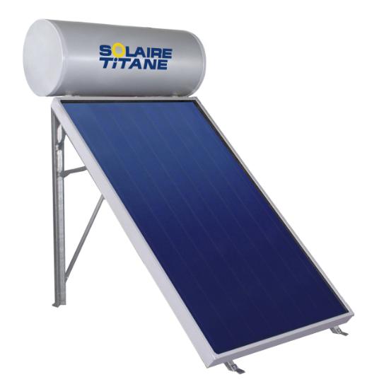 Εικόνα της Solaire Titane Ηλιακός Θερμοσίφωνας Glass Διπλής Ενέργειας 200L 1x2,72m2