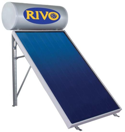 Εικόνα της Rivo Ηλιακός Θερμοσίφωνας Glass Τριπλής Ενέργειας 150L 1x2,40m2 ST