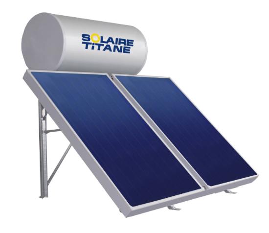 Εικόνα της Solaire Titane Ηλιακός Θερμοσίφωνας Glass Τριπλής Ενέργειας 200L 2x1,50m2